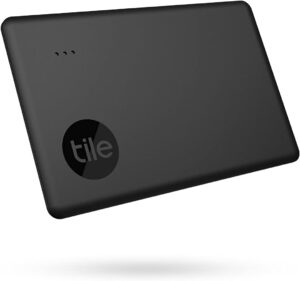 Tile slim 1 pack. thin bluetooth tracker, wallet finder and ...