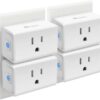 Kasa Smart Plug Mini 15a, Smart Home Wi Fi Outlet Works