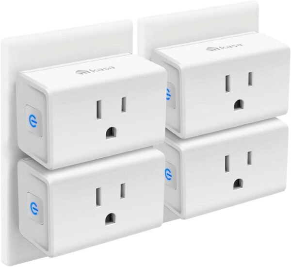 Kasa Smart Plug Mini 15a, Smart Home Wi Fi Outlet Works