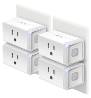 Kasa Smart Plug Hs103p4, Smart Home Wi Fi Outlet Works With