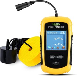 Lucky Kayak Portable Fish Depth Finder Water Handheld Fish F...