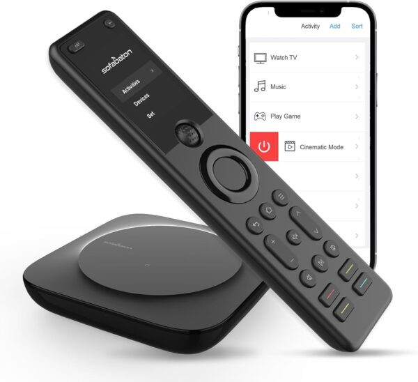 Sofabaton X1s Universal Remote Control With Hub And App Sett...