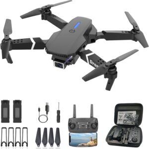 Drone With 1080p Camera For Adults Beginners Kids, Foldable ...