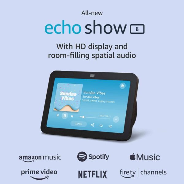 Amazon Echo Show 8 (3rd Gen, 2023 Release) | With