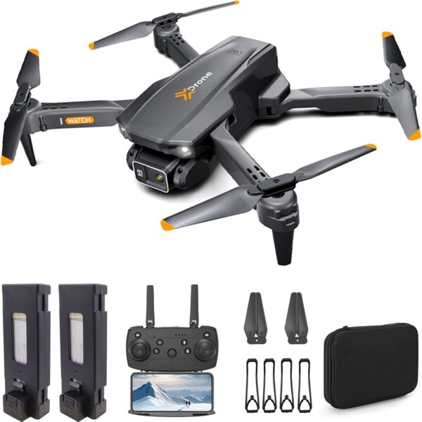 Drone With Camera For Adults Beginners, Fpv Foldable Rc Quad...