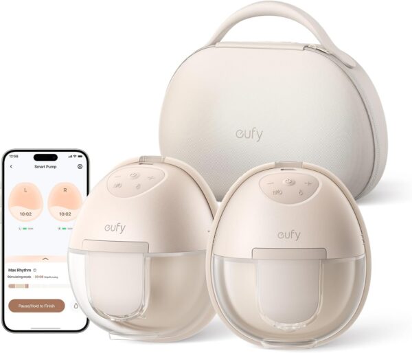 Eufy Wearable Breast Pump S1 Pro, Electric Hands Free Breast...