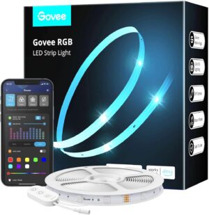 Govee 16.4ft Wifi Led Strip Lights, Smart Rgb Led Lights