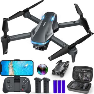 Drone with camera for adults, 1080p fpv drones for kids