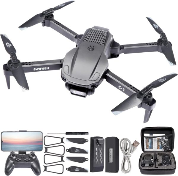 Mini Drone With Camera,auto Return,1080p Hd Fpv Camera Remot...