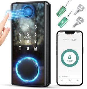 Keyless Entry Door Lock With Keypad Fingerprint Door Lock