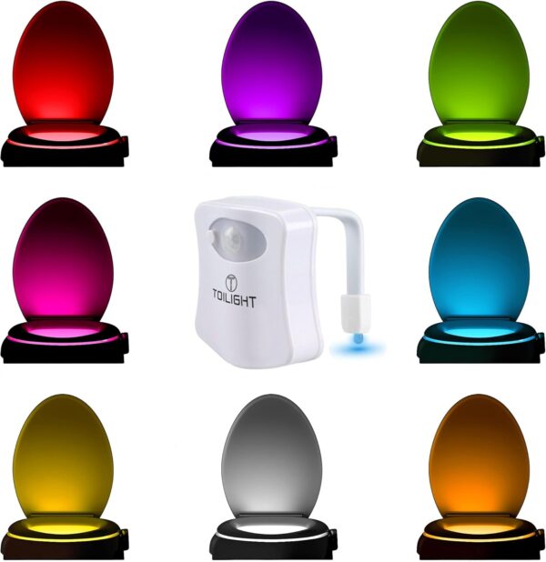 Toilight The Original Toilet Bowl Night Light. Fun & Useful