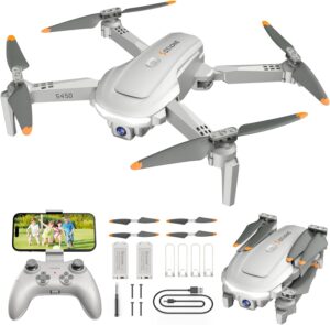 S450 Drone With Camera For Adults, 1080p Hd Fpv Drones