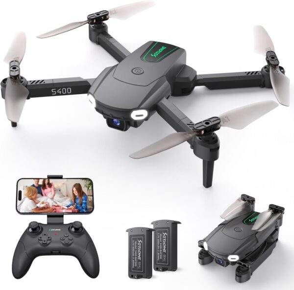 S400 Drone With Camera For Adults Kids, 1080p Hd Foldable