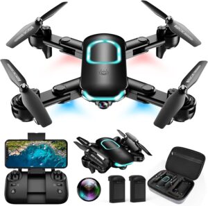 Drone With Camera Foldable Drone For Kids Adults With