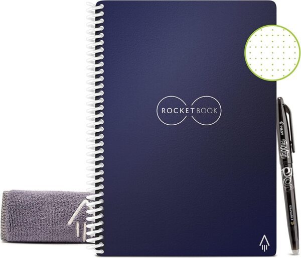 Rocketbook Core Reusable Smart Notebook | Innovative, Eco Fr...