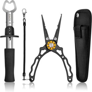 Zacx Fish Lip Gripper Pliers Upgraded Muti Function Hook R...