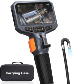 Two Way Articulating Borescope With Light, Teslong Industria...