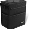 K Knodel 2 Gallon Black Leak Proof Waterproof Car Trash Can