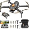 Drone With Camera For Adults, Brushless Motor Fpv Foldable R...