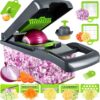 Vegetable Chopper, Pro Onion Chopper, Multifunctional 13 In ...