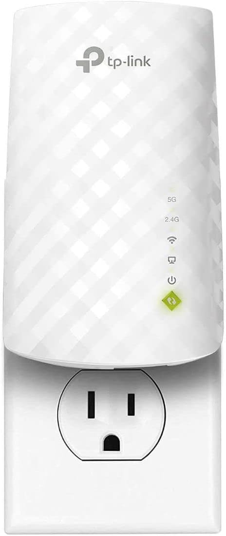 Tp Link Wifi Extender With Ethernet Port, Dual Band 5ghz/2.4ghz ,