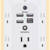 Outlet Extender With Night Light, Multi Plug Outlet, Usb Wall