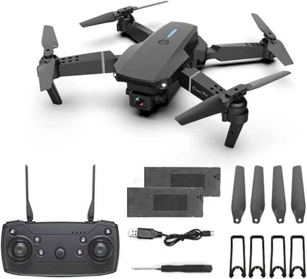 Fpv Drone With 4k Dual Hd Cameras Upgraded Version Rc