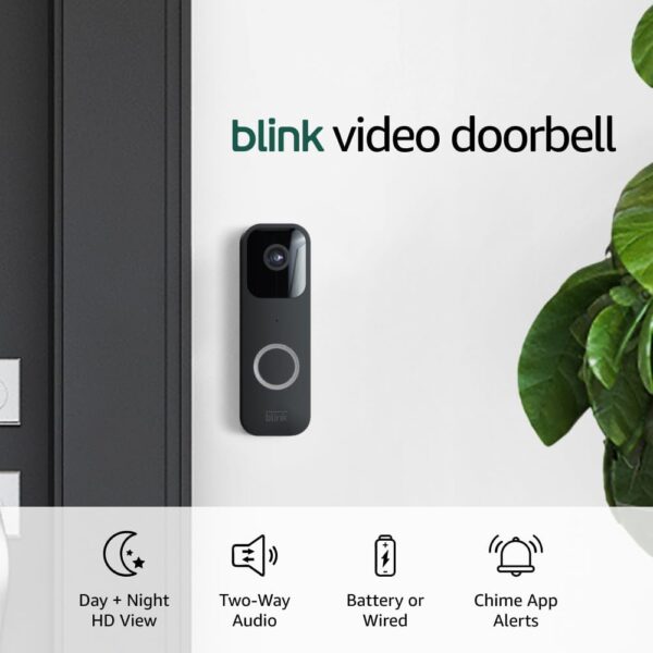 Blink Video Doorbell | Two Way Audio, Hd Video, Motion And