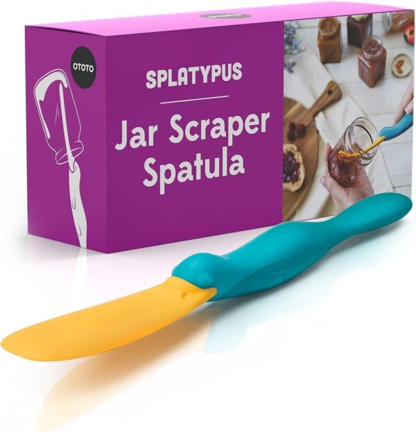 Ototo Splatypus Jar Spatula For Scooping And Scraping Unique