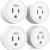 Kmc Smart Plug Mini 4 Pack, Wi Fi Outlets For Smart Home,