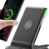 Iniu Wireless Charger, 15w Fast Qi Certified Wireless Charging Station With