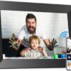 Bigasuo 10.1 Inch Wifi Digital Picture Frame, Ips Hd Touch