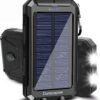 Solar Charger, 20000mah Portable Outdoor Waterproof Solar Power Bank, Camping