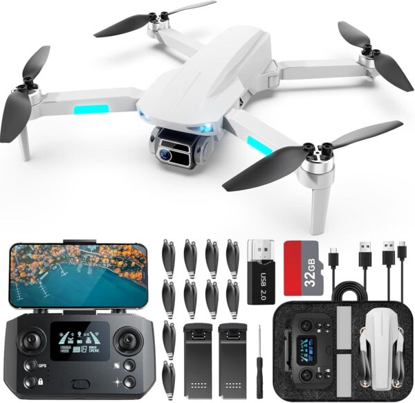 Hhd Drone With 4k Camera For Adults Beginner, Under 249g