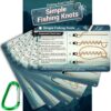 Fishing Knot Cards Waterproof Deck For Expertly Tying 12