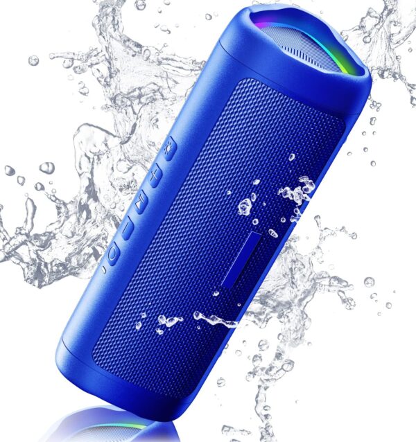 Bluetooth Portable Wireless Speakers With Hd Sound, Ipx5 Waterproof, Up