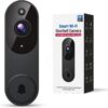 Smart Video Doorbell Camera Wireless, Ai Human Detection And Instant