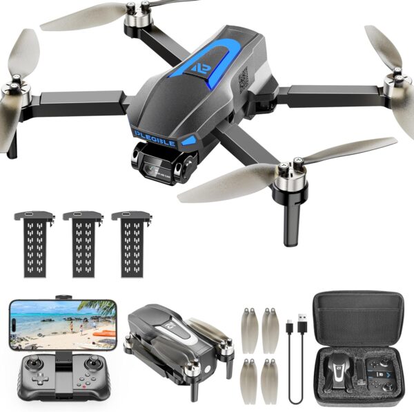 Drones With Camera For Adults 4k, Brushless Motor Drone For