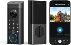 Eufy Video Smart Lock E330, 3 In 1 Camera+doorbell+fingerprint Keyless Entry Door