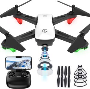 Drone With Camera For Adults, Sanrock 1080p Hd Fpv Wifi