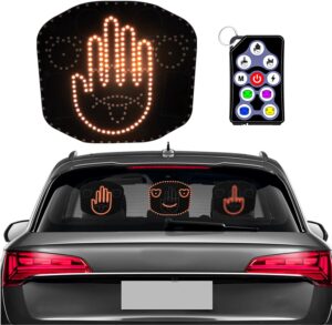 Rechargeable Car Finger Light And Expression Light, Hand Finger Light