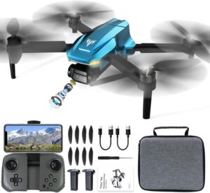 Brushless Motor Drone With 4k Fpv Camera, Rc Quadcopter With